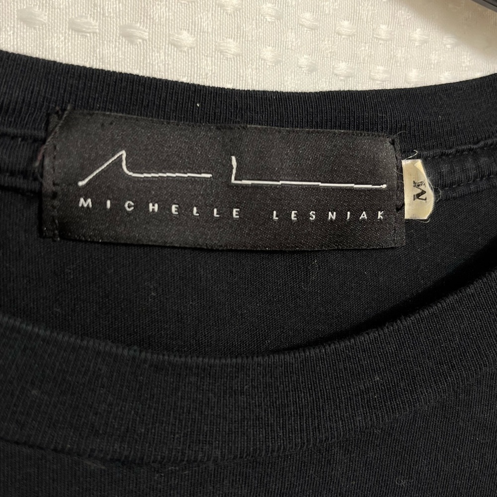 Michelle Lesniak Project Runway Winner Bleeding Heart T-shirt M - Picture 3 of 4